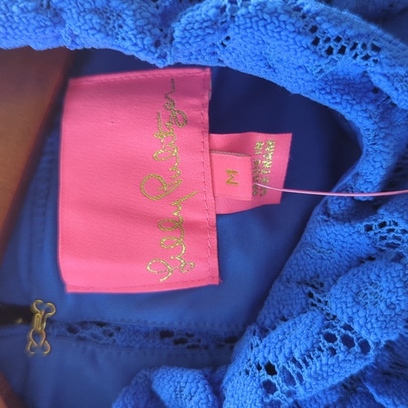 NWT Lilly Pulitzer Cornelia Swing Leopard Knit Lace Dress - Picture 4 of 5